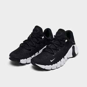 Women’s Nike Free Metcon 4 - Size 6 in Black and White